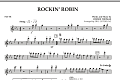 Rockin' Robin - Flute