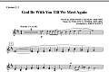 God Be With You Till We Meet Again - Bb Clarinet 1 & 2