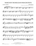 March Of The Belgian Parachutists - Bb Bass Clarinet