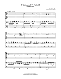 O Come, All Ye Faithful (for Violin Duet and Piano)