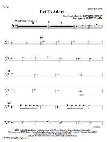 Let Us Adore - Cello 