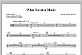 What Sweeter Music - Percussion 3