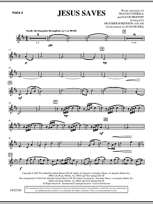 Jesus Saves - Violin 2 