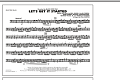 Let's Get It Started - Electric Bass