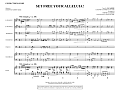 Set Free Your Alleluia! - Full Score