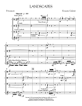 Landscapes - Percussion Score