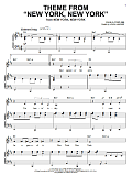 Theme From "New York, New York"