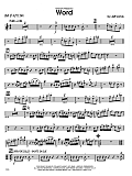 Word - 2nd Eb Alto Saxophone
