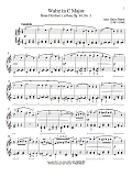 Waltz In C Major