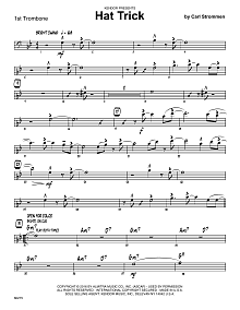 Hat Trick - 1st Trombone 