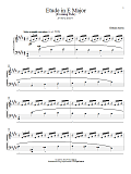 Etude In E Major (Evening Tide)