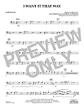 I Want It That Way (arr. Michael Brown) - Baritone B.C.