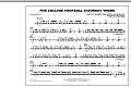 Fox College Football Saturday Theme - Snare Drum