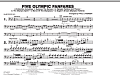 Five Olympic Fanfares - Baritone B.C.