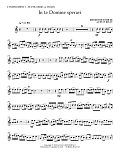 In Te Domine Speravi (ed. Ryan Kelly) - C Instrument I