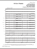 O Give Thanks - Full Score