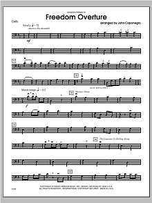 Freedom Overture - Cello 