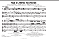 Five Olympic Fanfares - 3rd Bb Trumpet
