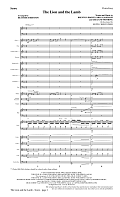 The Lion and the Lamb (with All Hail the Power of Jesus' Name) - Full Score