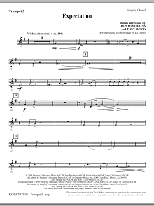 Expectation - Bb Trumpet 3 