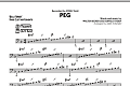 Peg - Bass Clef Solo Sheet