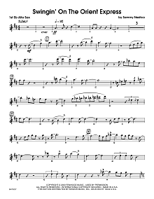 Swingin' On The Orient Express - 1st Eb Alto Saxophone 