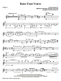 Raise Your Voices - Violin 1