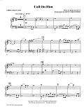 Call on Him - Keyboard String Reduction