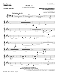 Psalm 24 - Bass Clarinet (sub. Tuba)