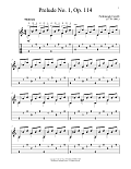 Prelude No. 1, Op. 114