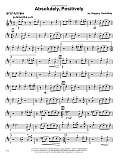 Absolutely, Positively - 1st Eb Alto Saxophone