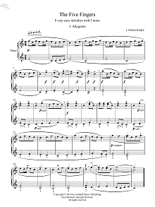 Five Fingers: 3. Allegretto 