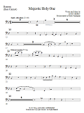 Majestic Holy One - Bassoon