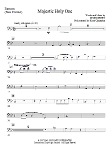 Majestic Holy One - Bassoon 