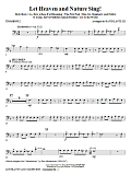 Let Heaven And Nature Sing! - Trombone 2