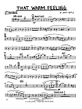 That Warm Feeling - 3rd Trombone