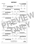 Birthday - Aux Percussion