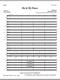He Is My Peace - Full Score