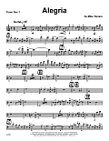 Alegria - 1st Tenor Saxophone