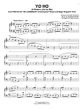 Yo Ho (A Pirate's Life For Me) [Ragtime version] (arr. Phillip Keveren)