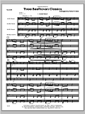 Three Beethoven Classics - Full Score