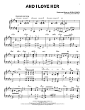 And I Love Her [Jazz version]