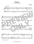 The First Term At The Piano, Minuet