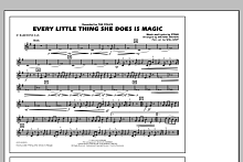Every Little Thing She Does Is Magic - Eb Baritone Sax 