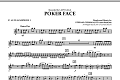 Poker Face - Eb Alto Saxophone 1