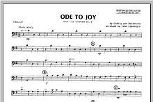 Ode To Joy - Cello 