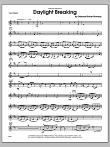 Daylight Breaking - 1st Violin 