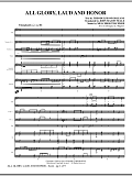 All Glory, Laud And Honor - Full Score