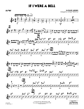 If I Were a Bell (arr. Sammy Nestico) - Guitar
