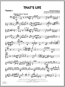 That's Life - Trombone 4 
